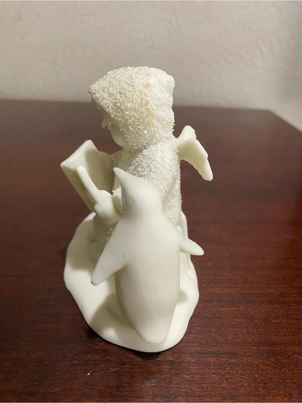Department 56, Child Reading with Penguins Snowbabies Titled READ ME A STORY